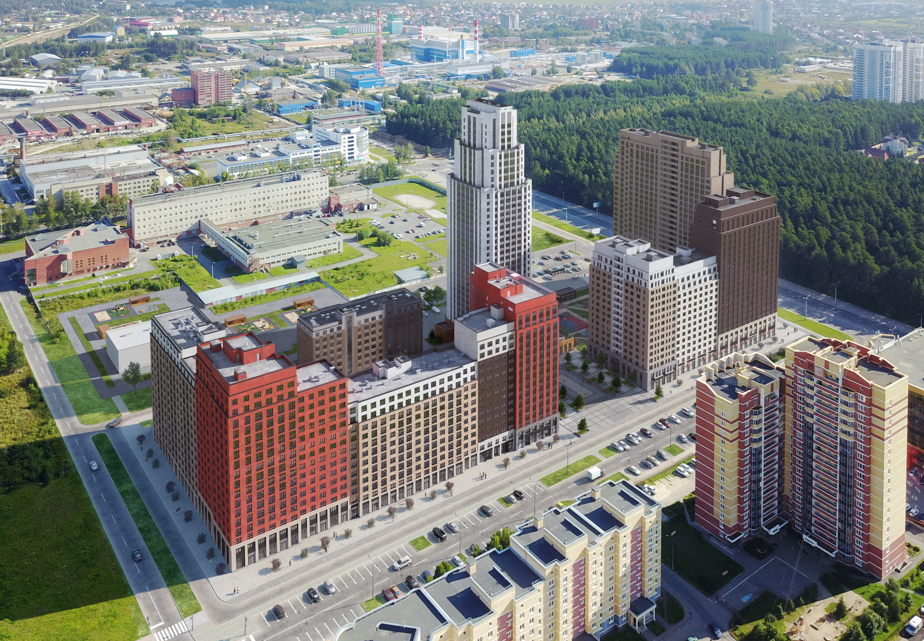 ньютон парк екатеринбург жилой комплекс